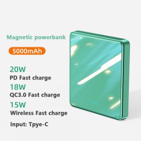 Magnetic Wireless 15W Power Bank 10000Mah Ultra-Thin And Compact