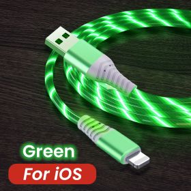 Fast Charging And Luminous Mobile Phone Data Cable