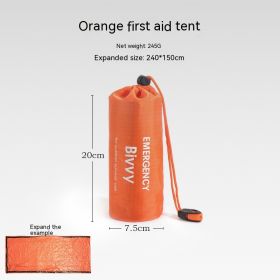 Portable Outdoor Disaster Relief Tent Camping Temporary Simple Sleeping Bag Warm Emergency Blanket