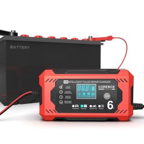 12V6A Smart Battery Charger AGM Start Stop